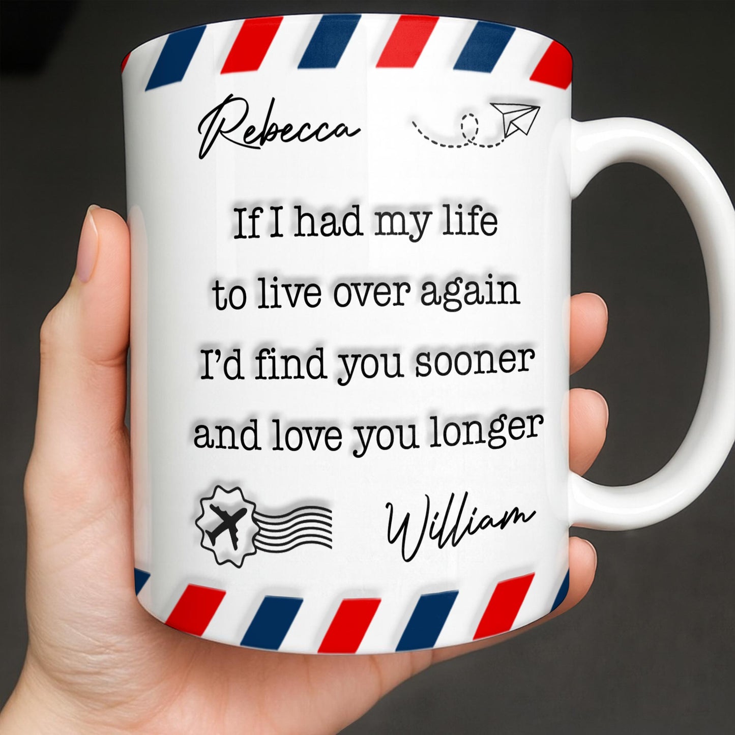 Find You Sooner And Love You Longer With Mail Envelope And Star