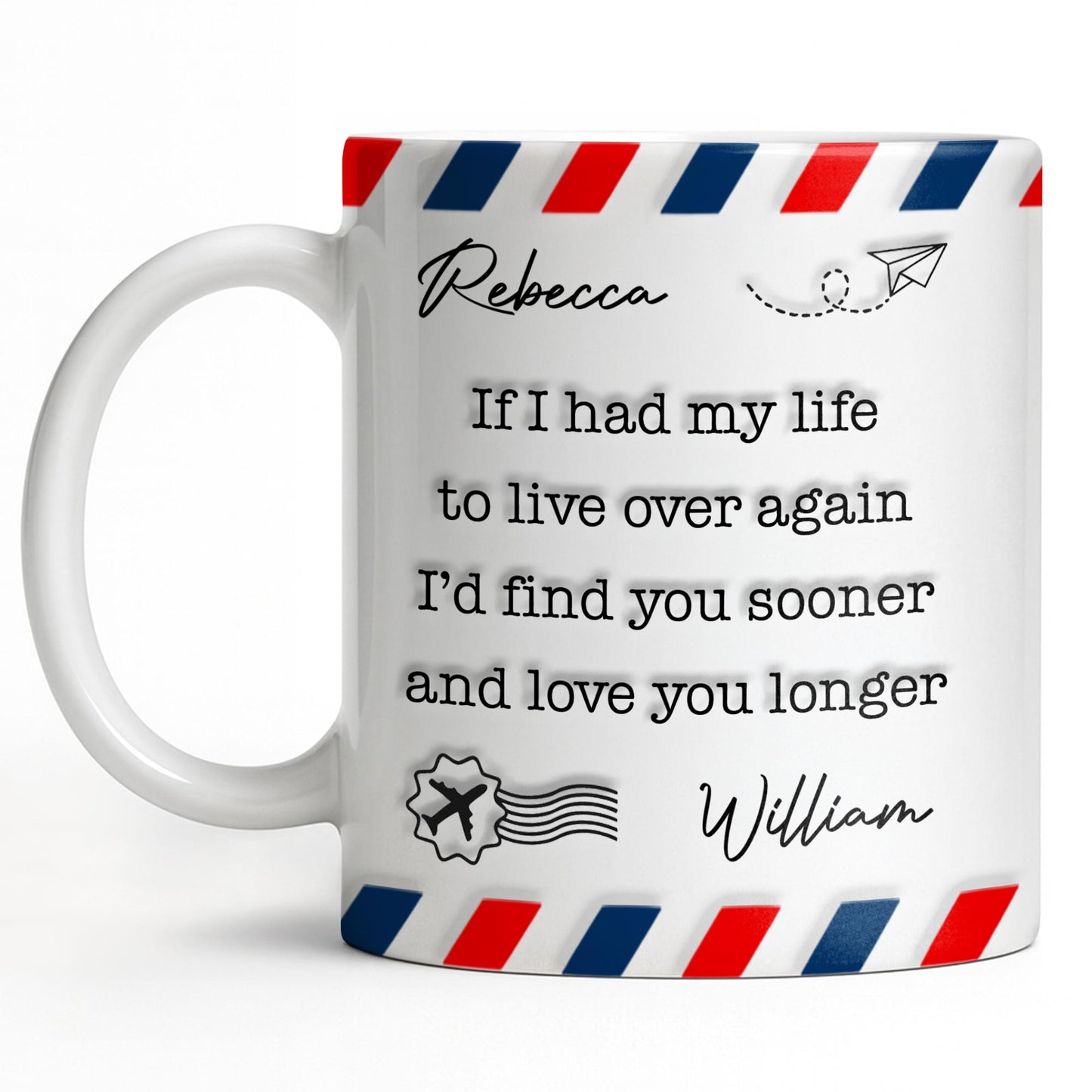 Find You Sooner And Love You Longer With Mail Envelope And Star