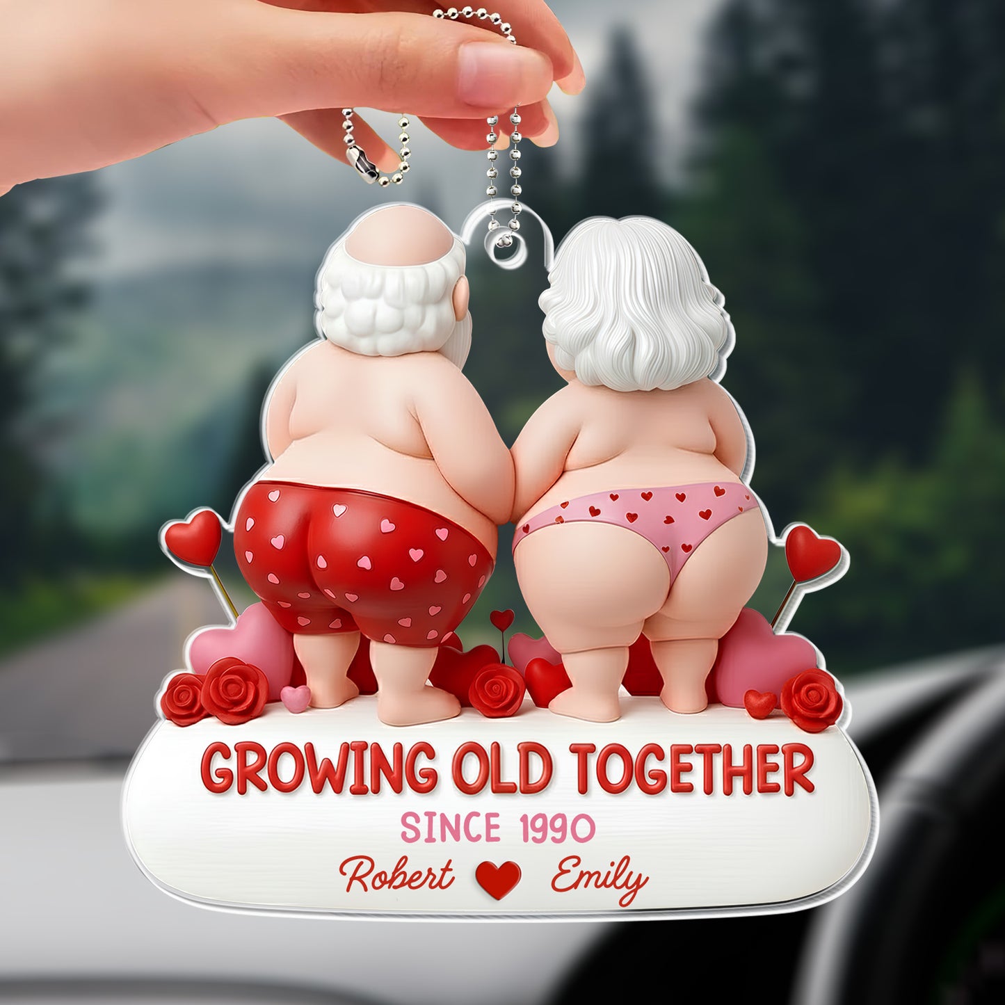 Growing Old Together, Heart And Roses