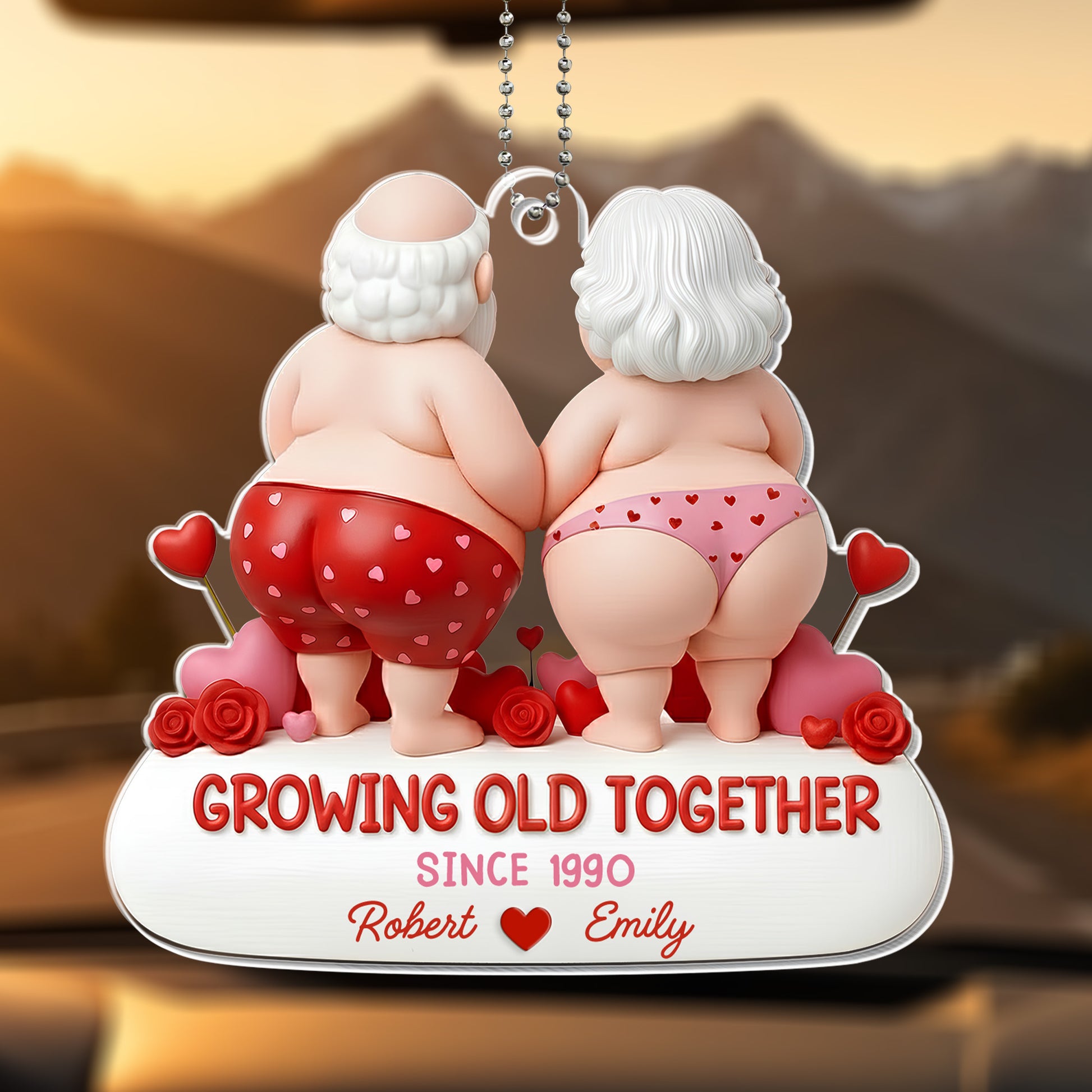 Growing Old Together, Heart And Roses
