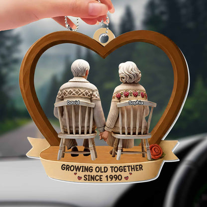 Growing Old Together With Heart and Roses