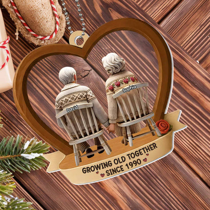 Growing Old Together With Heart and Roses