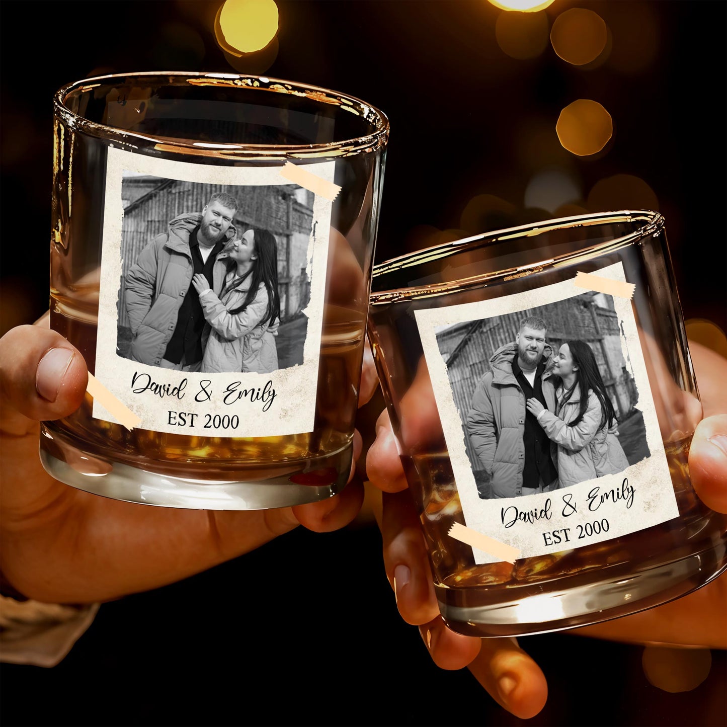 Capture Treasured Moments, Whiskey Glass