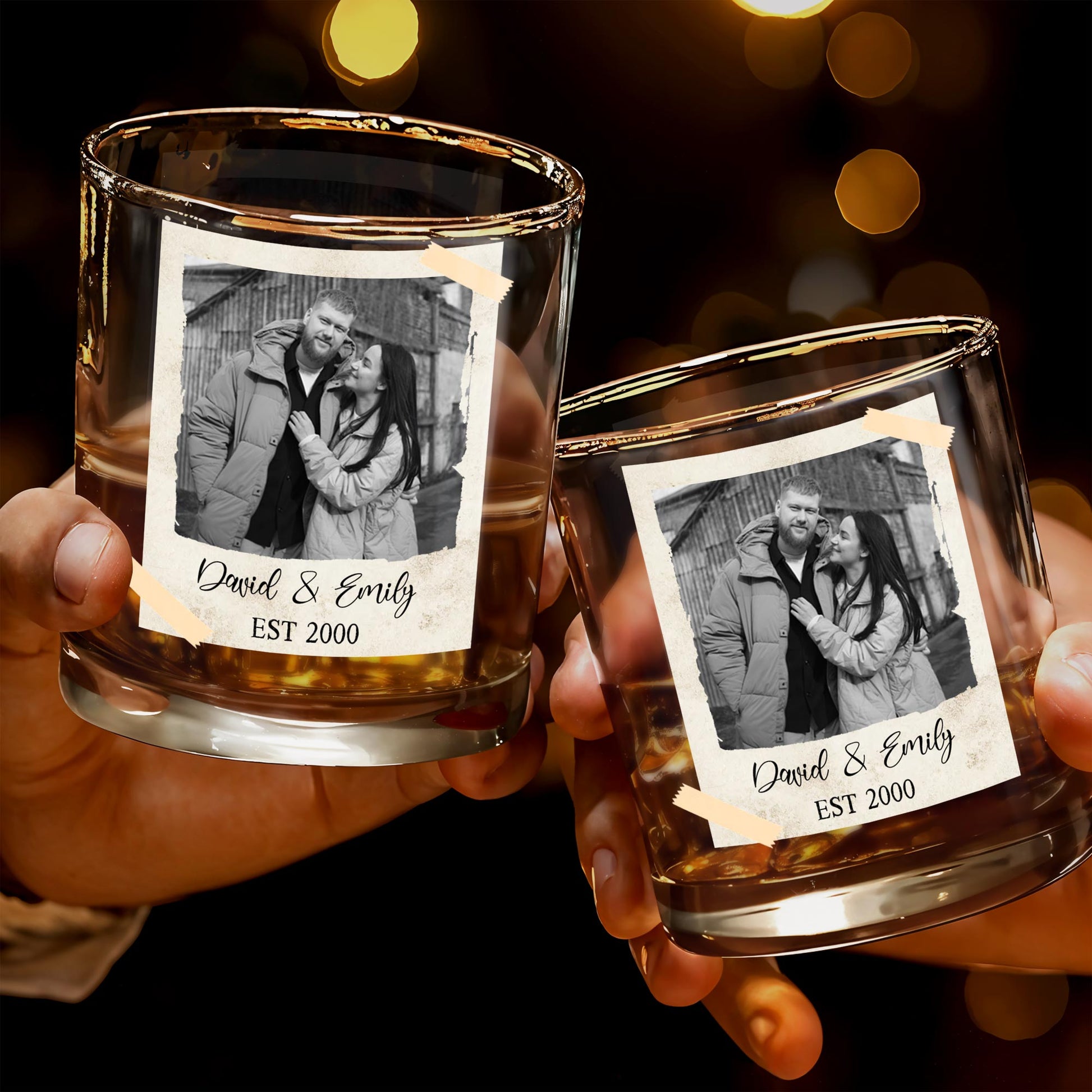 Capture Treasured Moments, Whiskey Glass