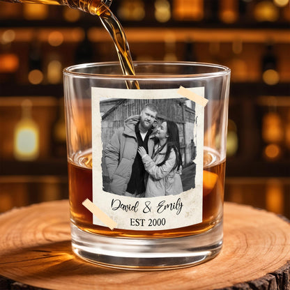 Capture Treasured Moments, Whiskey Glass