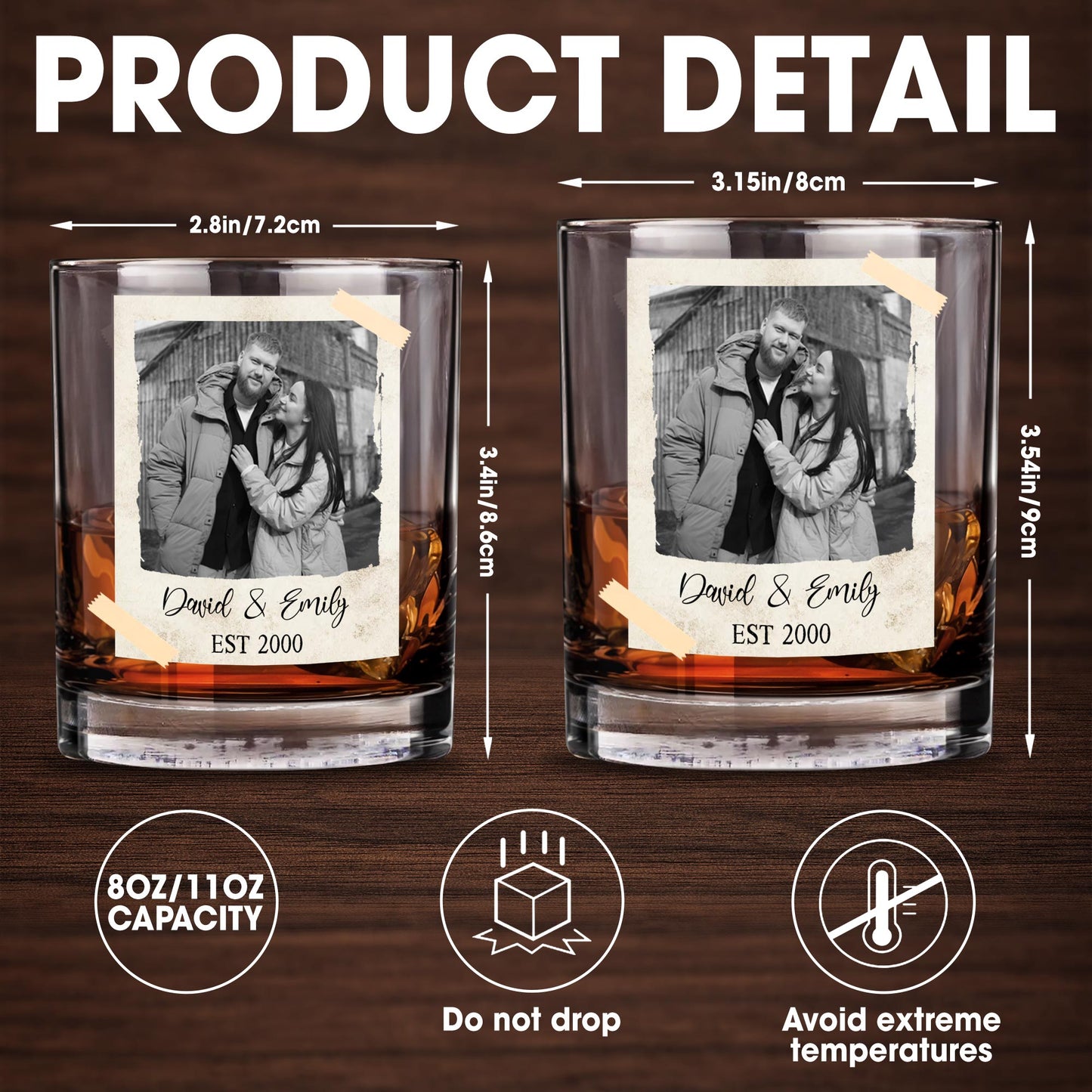 Capture Treasured Moments, Whiskey Glass