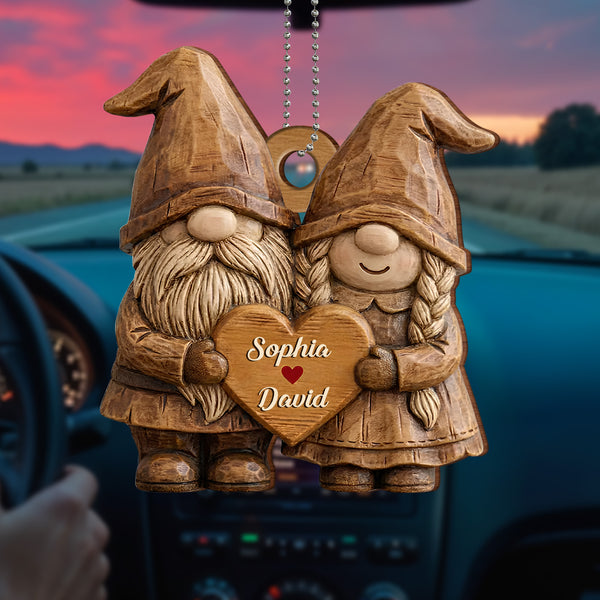 Celebrate Love With Personalized Wooden Gnomes