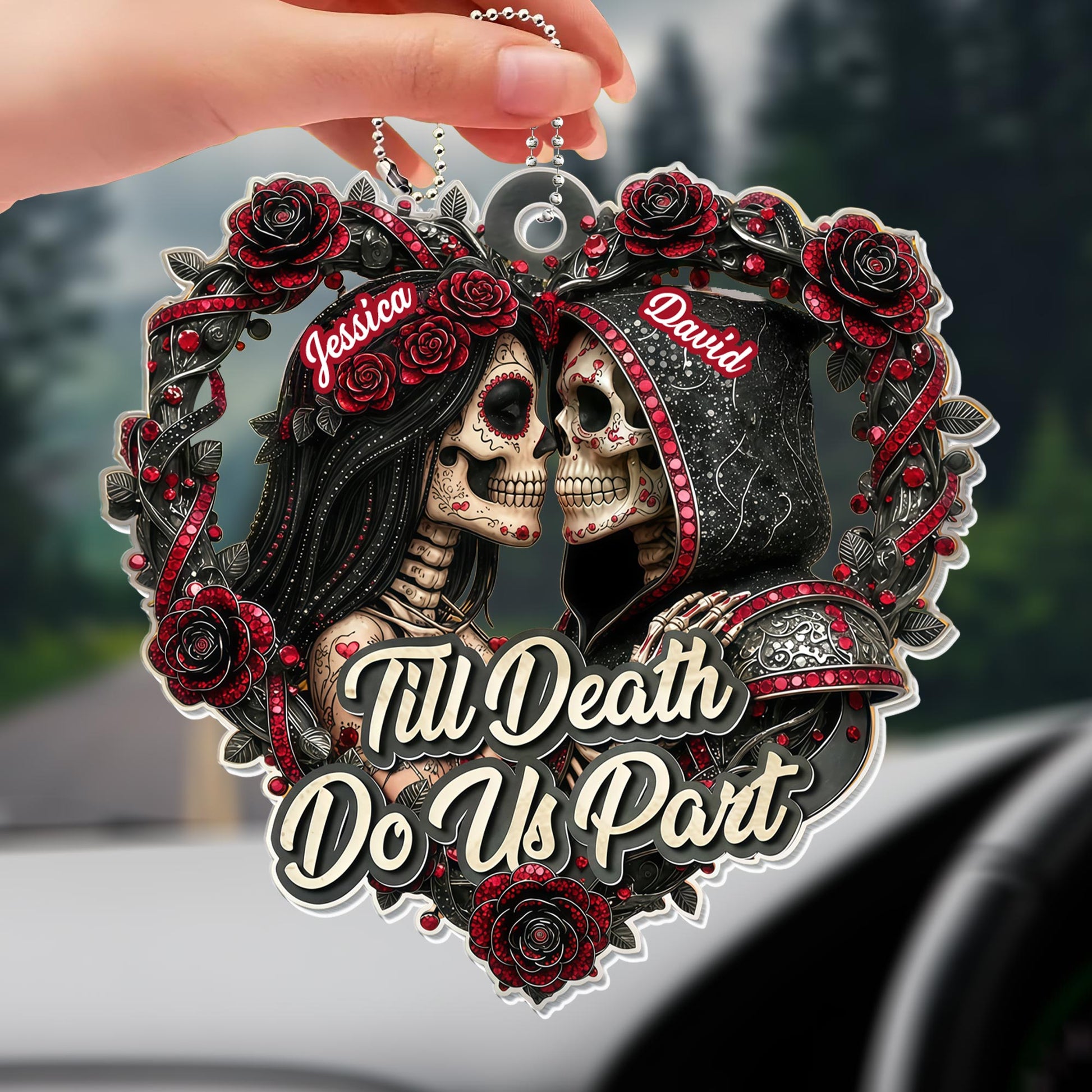 Till Death Do Us Part Sugar Skulls And Roses