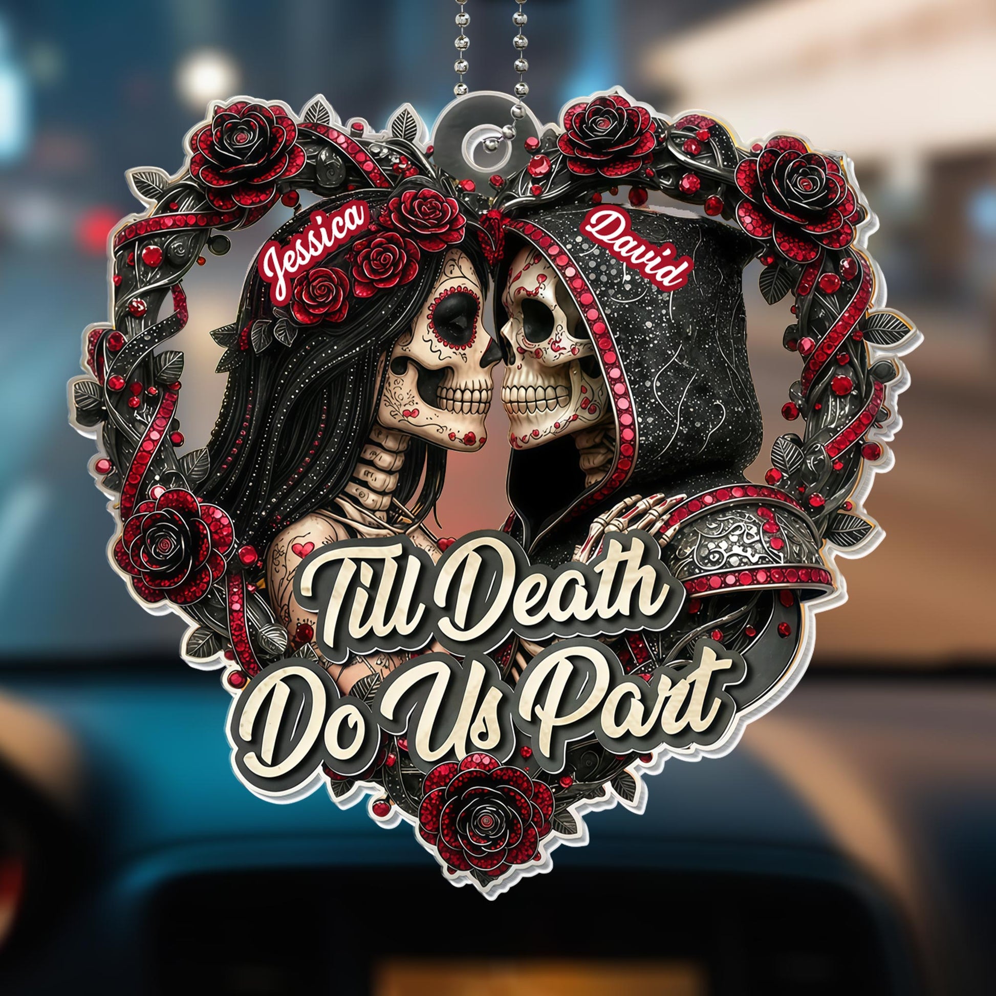 Till Death Do Us Part Sugar Skulls And Roses