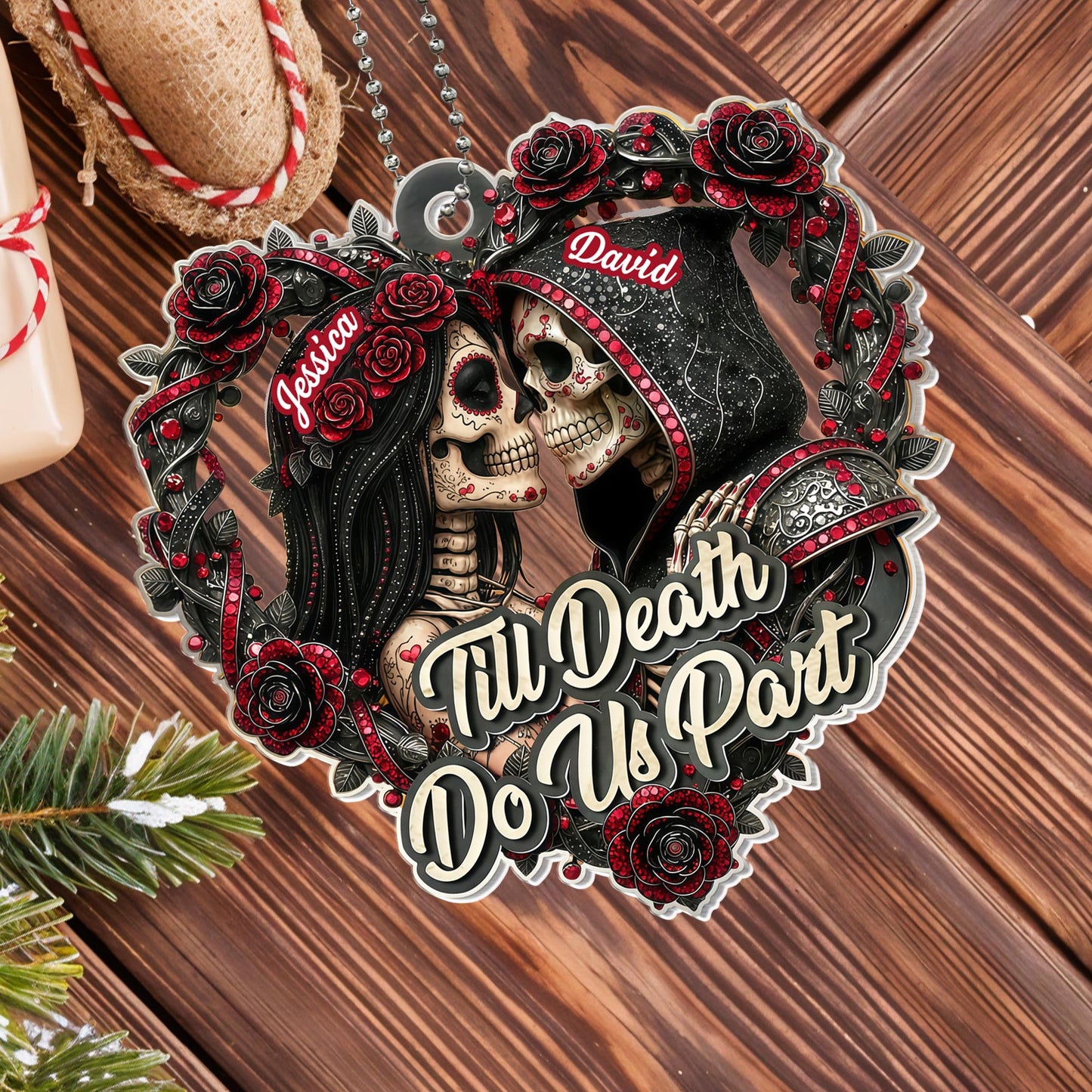 Till Death Do Us Part Sugar Skulls And Roses