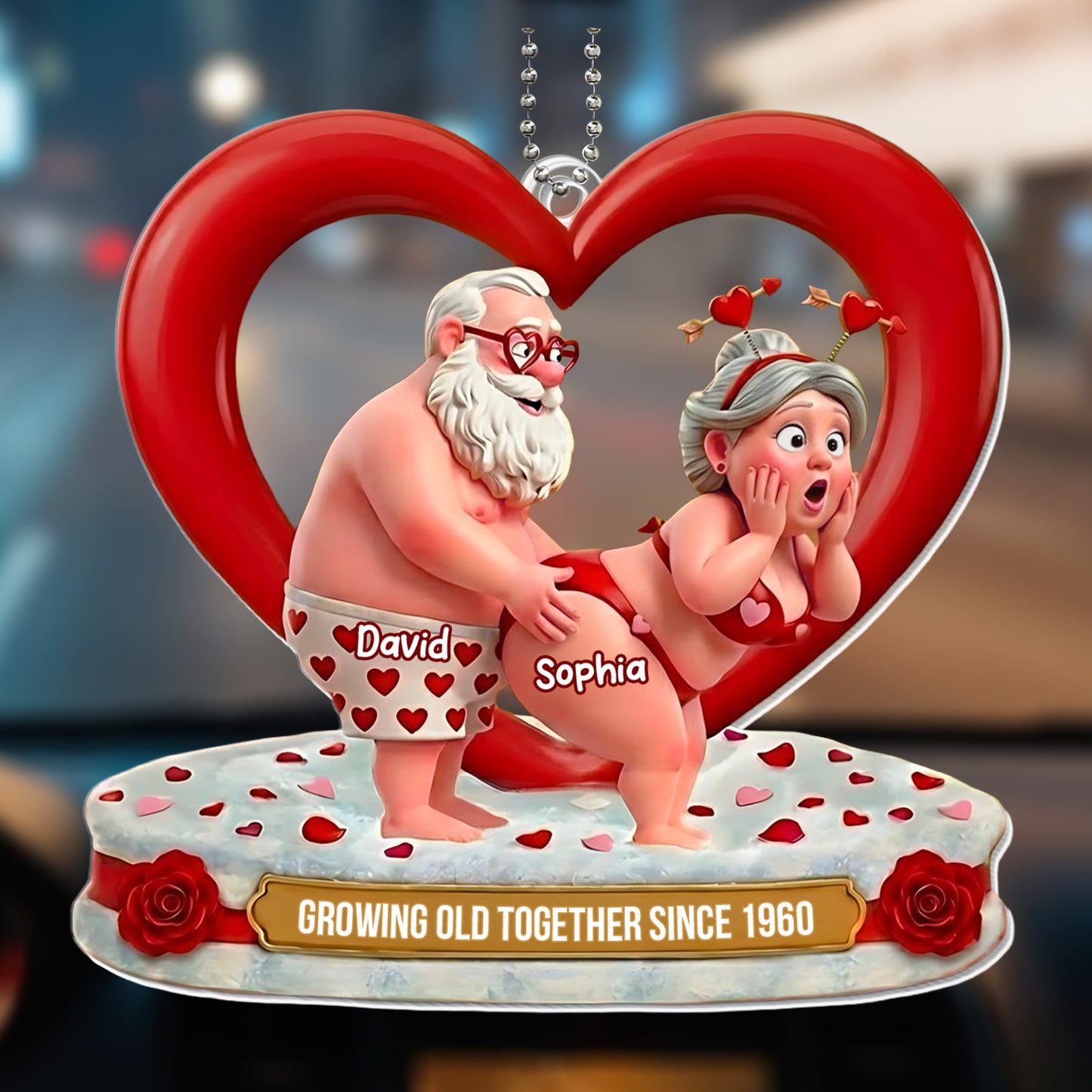 Growing Old Together, Heart And Roses