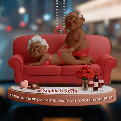 After All These Years, Elderly Couple On Sofa