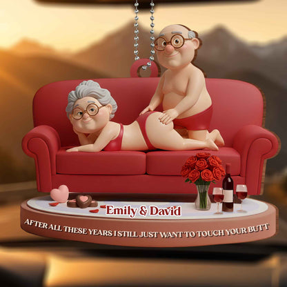 After All These Years, Elderly Couple On Sofa