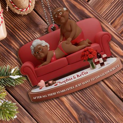 After All These Years, Elderly Couple On Sofa