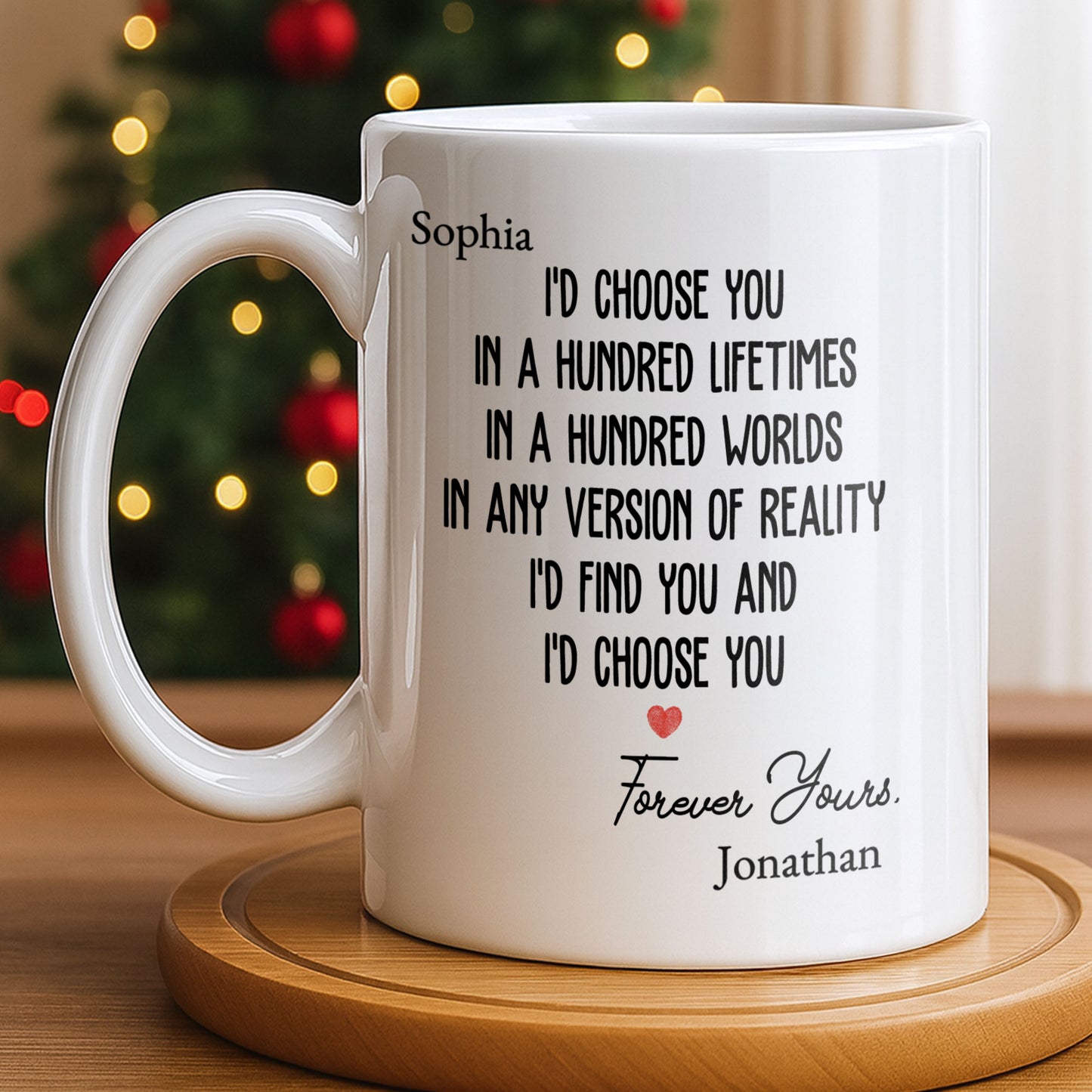 I'd Choose You In A Hundred Lifetimes, Forever Yours