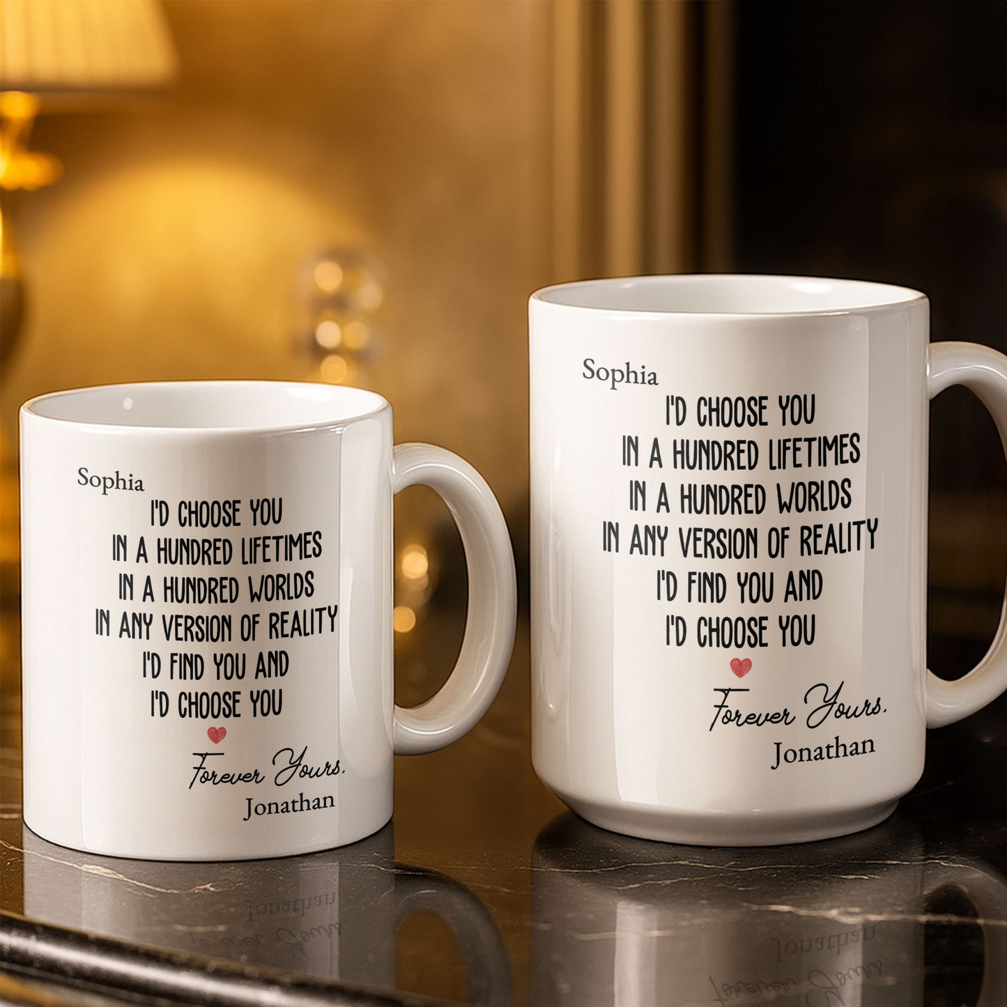 I'd Choose You In A Hundred Lifetimes, Forever Yours