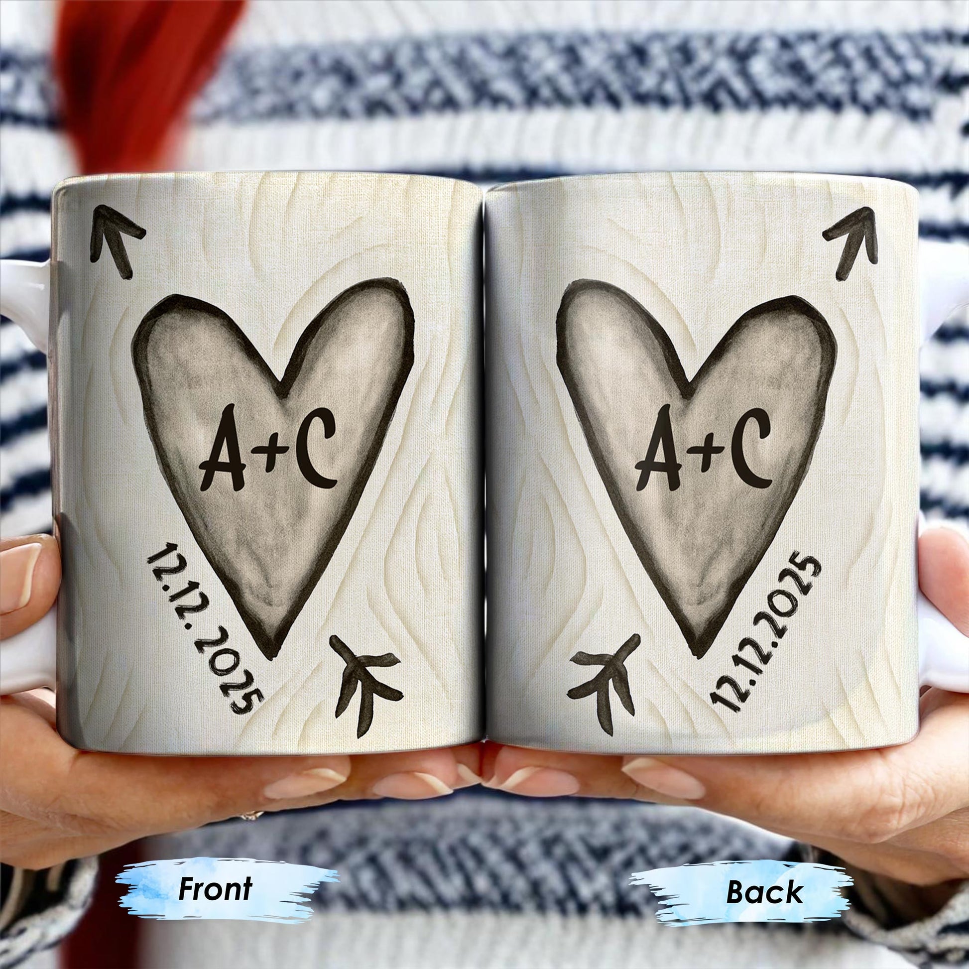 Celebrate Your Love Every Day With A Beautiful Heart Design