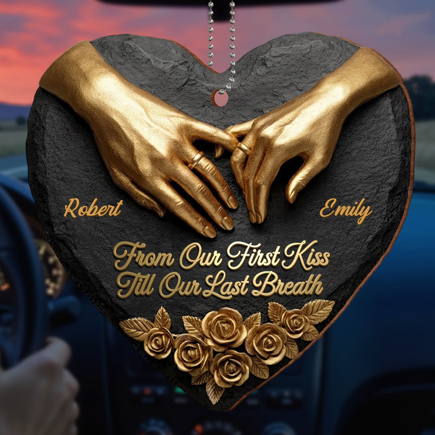 From Our First Kiss Till Our Last Breath, Hands And Roses