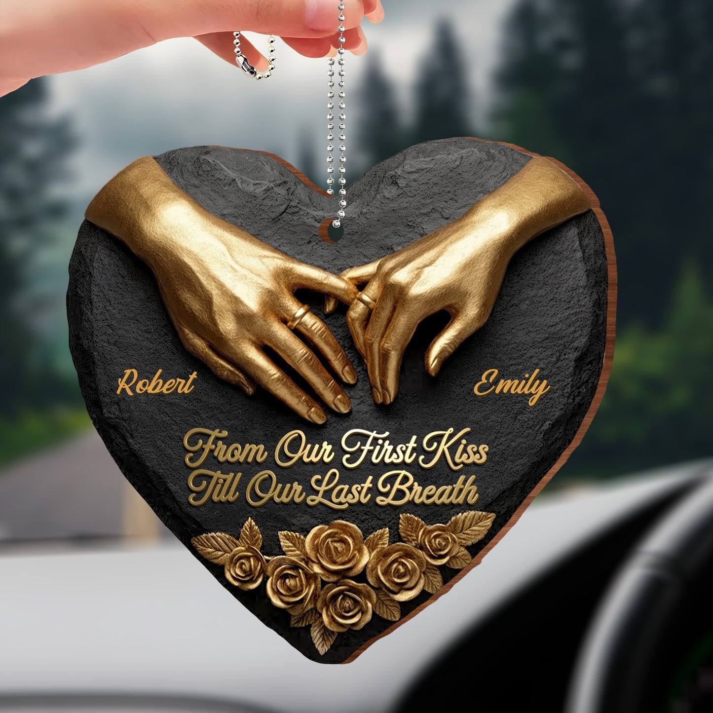 From Our First Kiss Till Our Last Breath, Hands And Roses