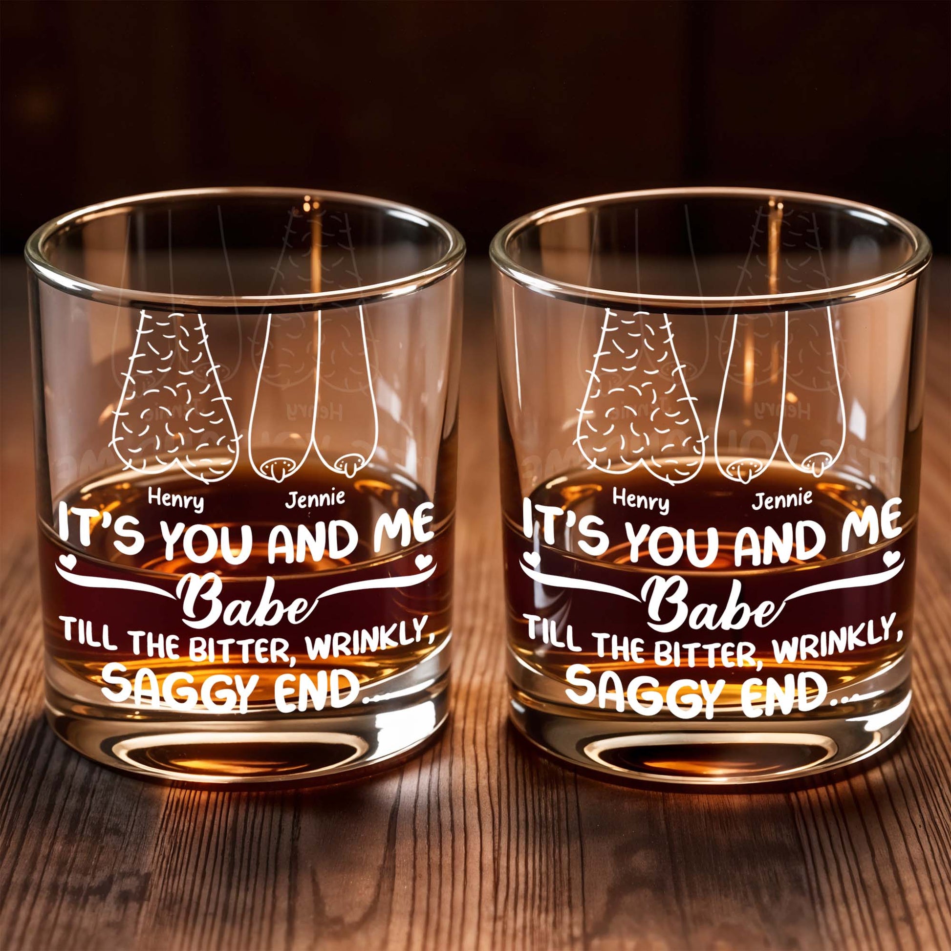 It's You And Me Babe, Cartoon Couple