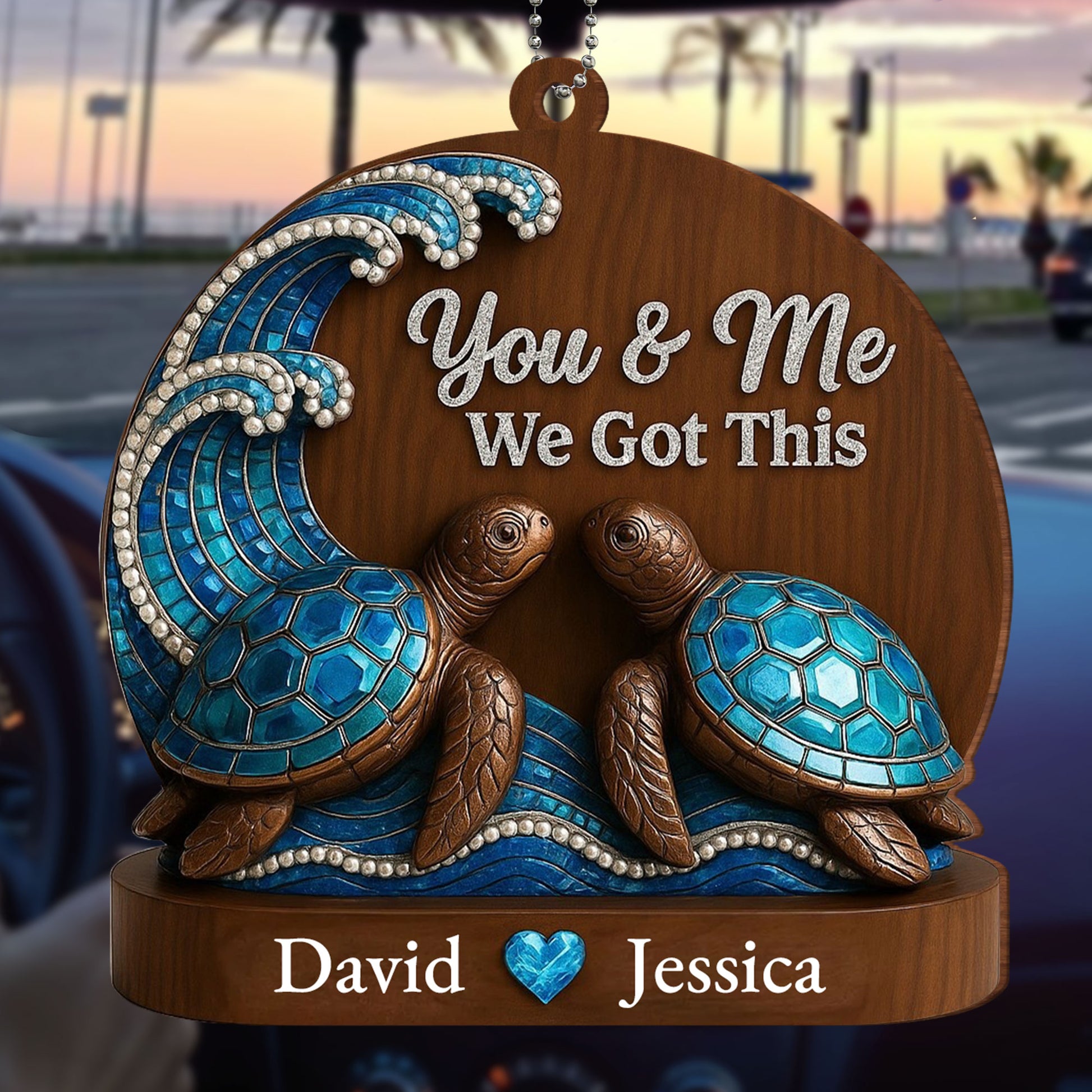 You & Me We Got This With Turtles and Waves