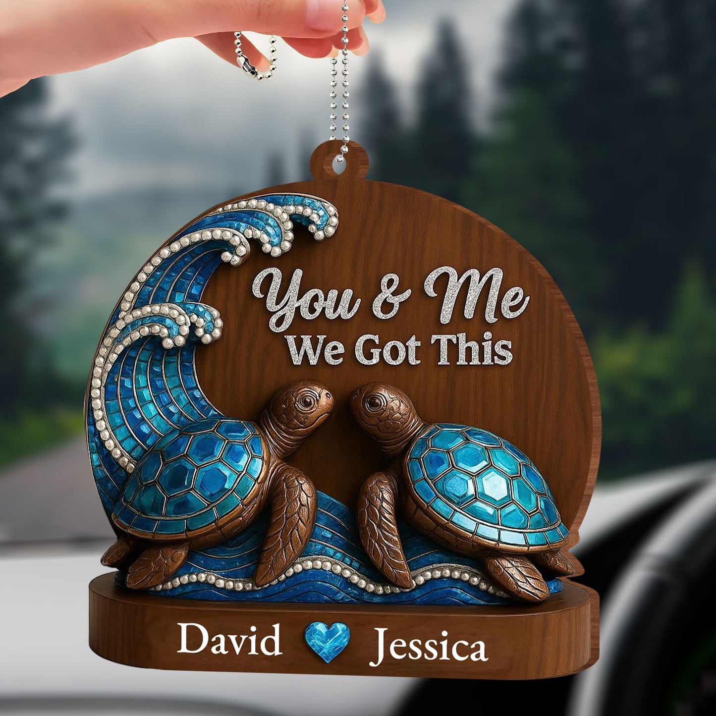 You & Me We Got This With Turtles and Waves