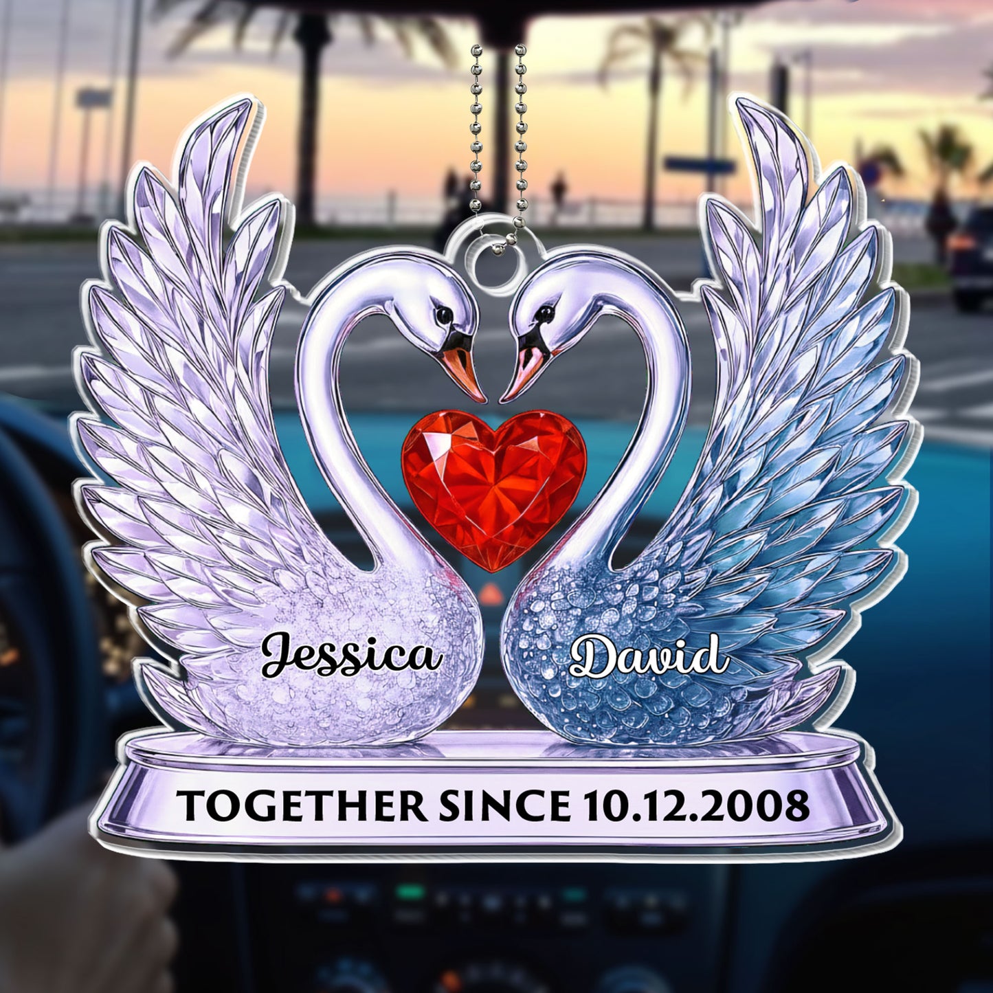 Together Since With Swans And Heart