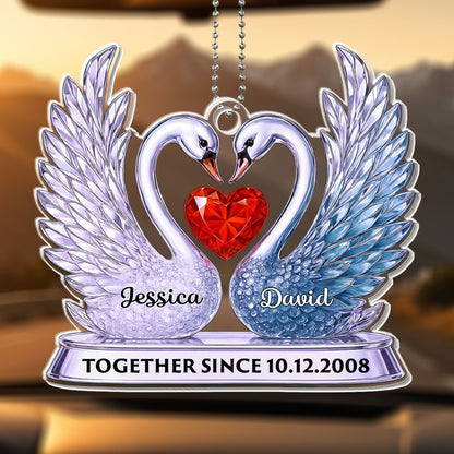 Together Since With Swans And Heart