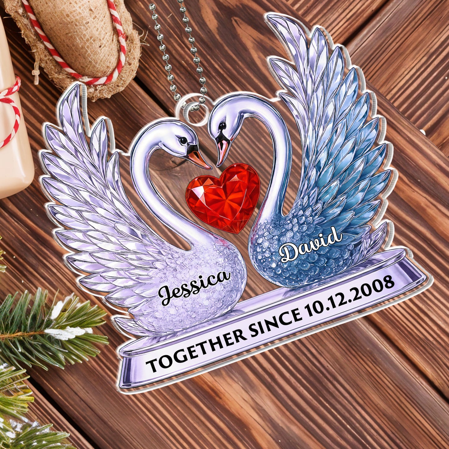 Together Since With Swans And Heart