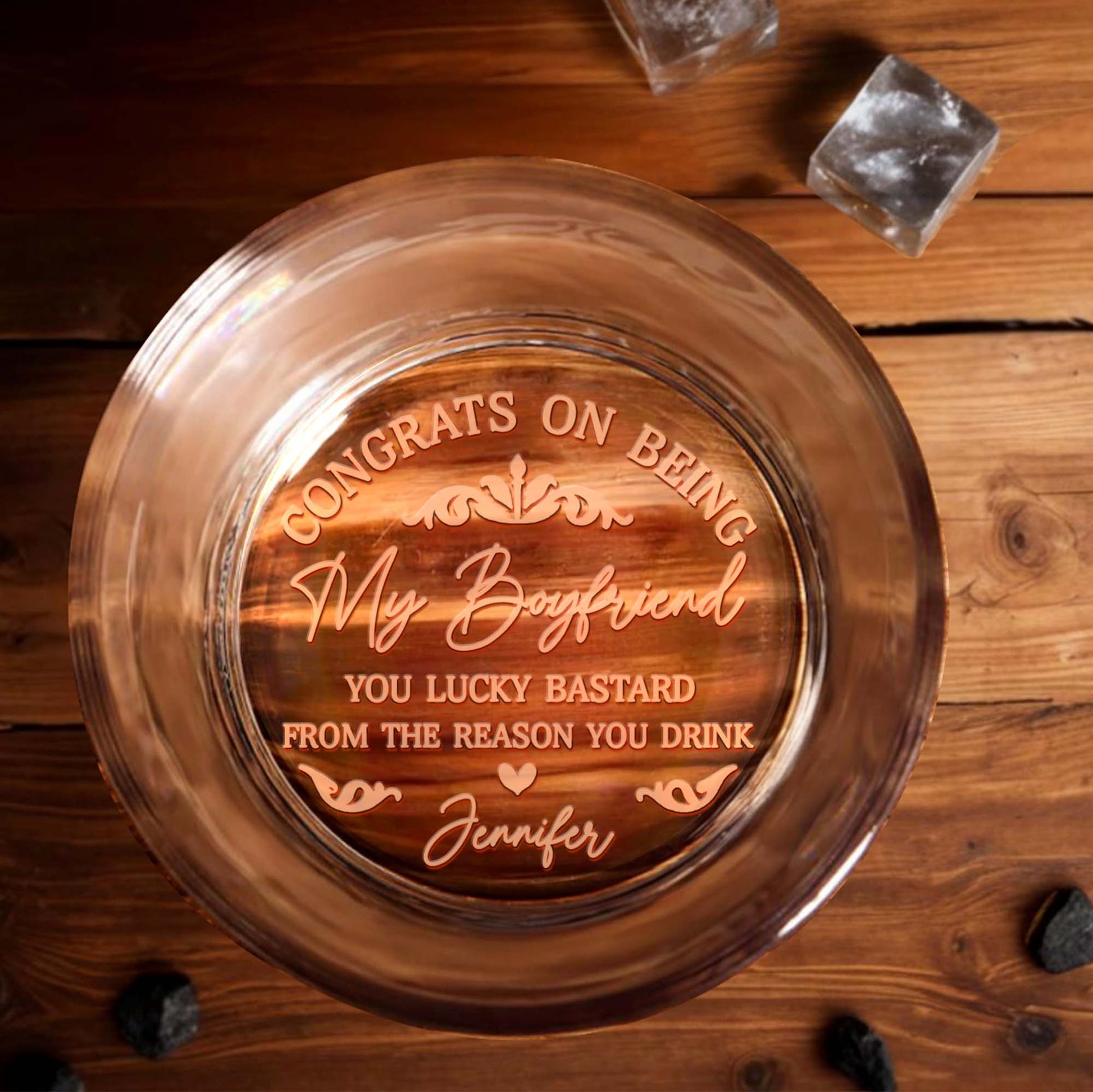 Congrats On Being My Boyfriend With Hearts