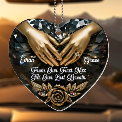 From Our First Kiss Till Our Last Breath, Hands Heart Rose