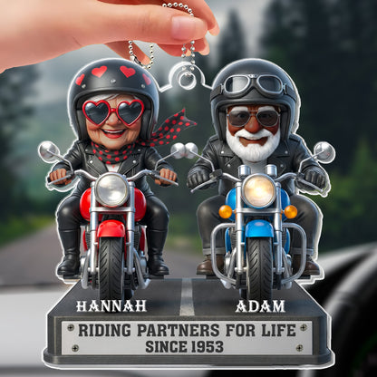 Riding Partners For Life, Motorcycles And Helmets