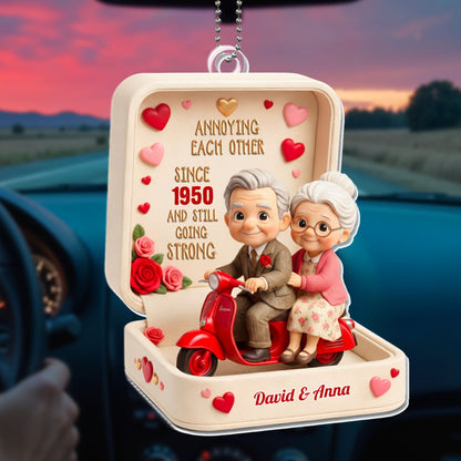 Annoying Each Other Since Still Going Strong Elderly Couple Design