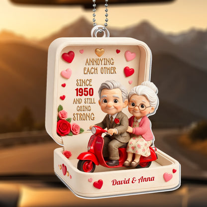 Annoying Each Other Since Still Going Strong Elderly Couple Design