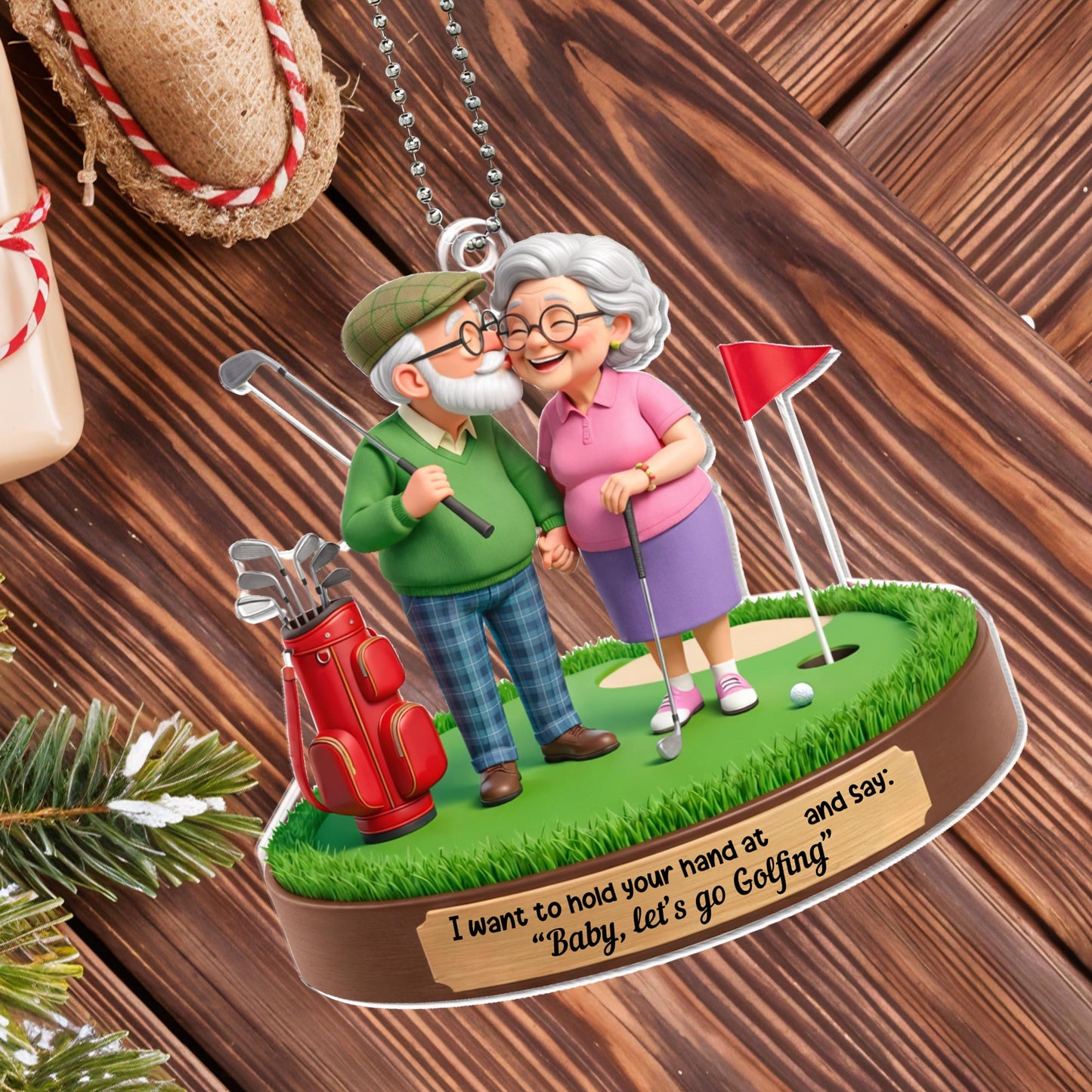 I Want To Hold Your Hand And Say Let's Go Golfing