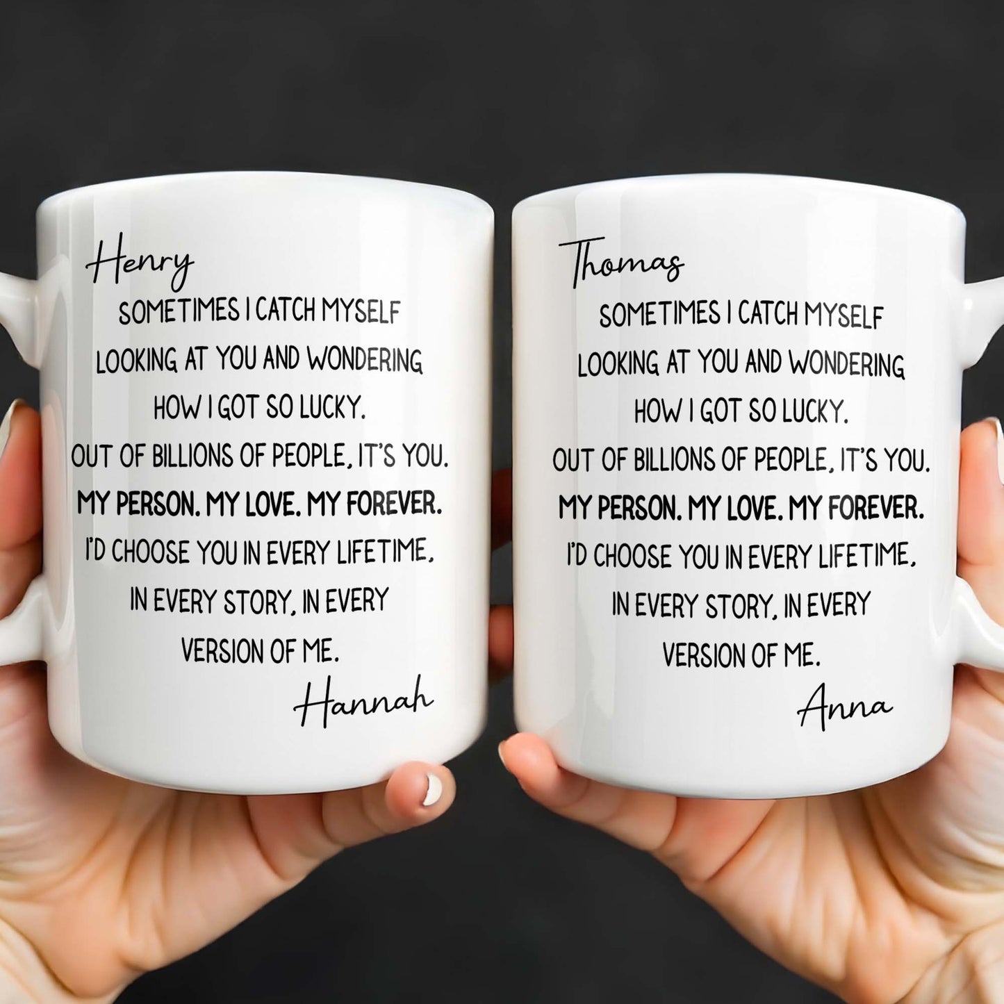 My Person, My Love, My Forever Romantic Quote