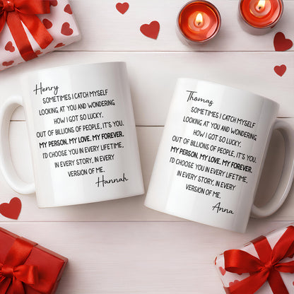 My Person, My Love, My Forever Romantic Quote