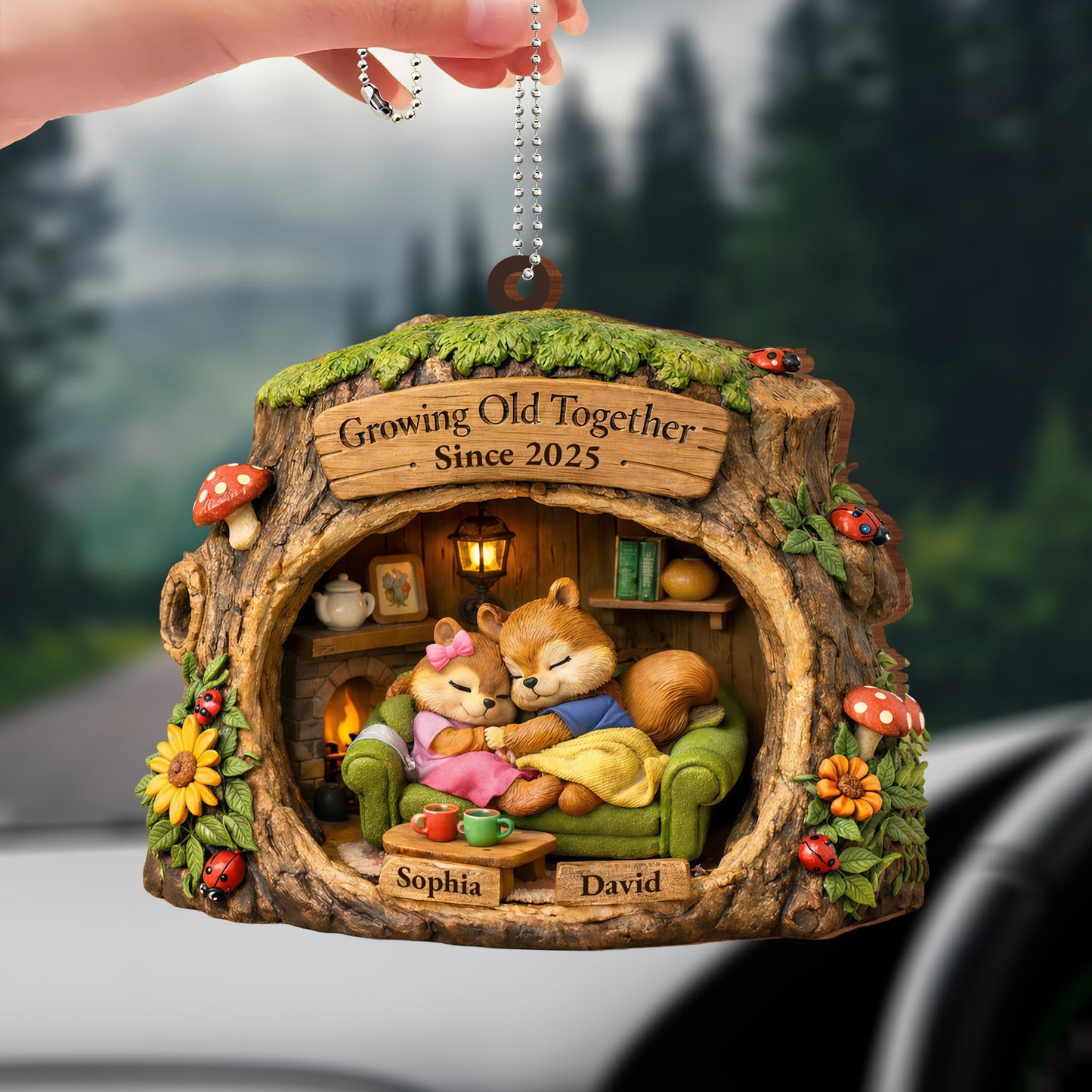 Growing Old Together Cute Animals In Tree