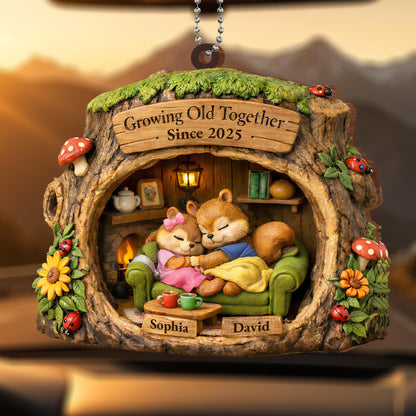 Growing Old Together Cute Animals In Tree