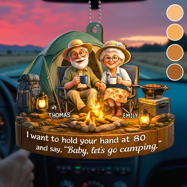 Hold Your Hand at 80 and Say, Let's Go Camping