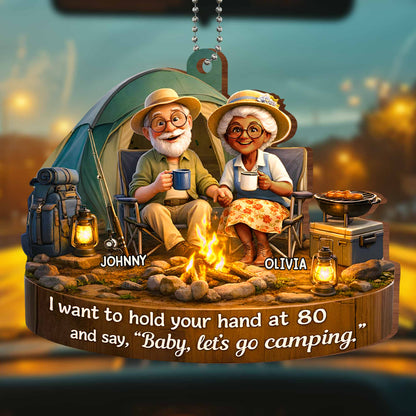Hold Your Hand at 80 and Say, Let's Go Camping