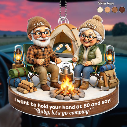I Want To Hold Your Hand And Say Let's Go Camping