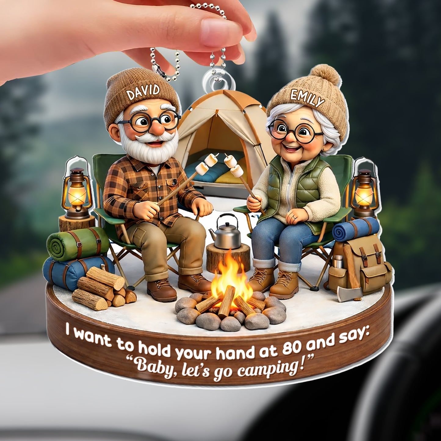 I Want To Hold Your Hand And Say Let's Go Camping