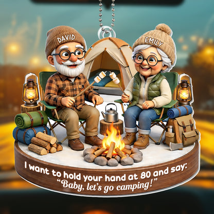 I Want To Hold Your Hand And Say Let's Go Camping
