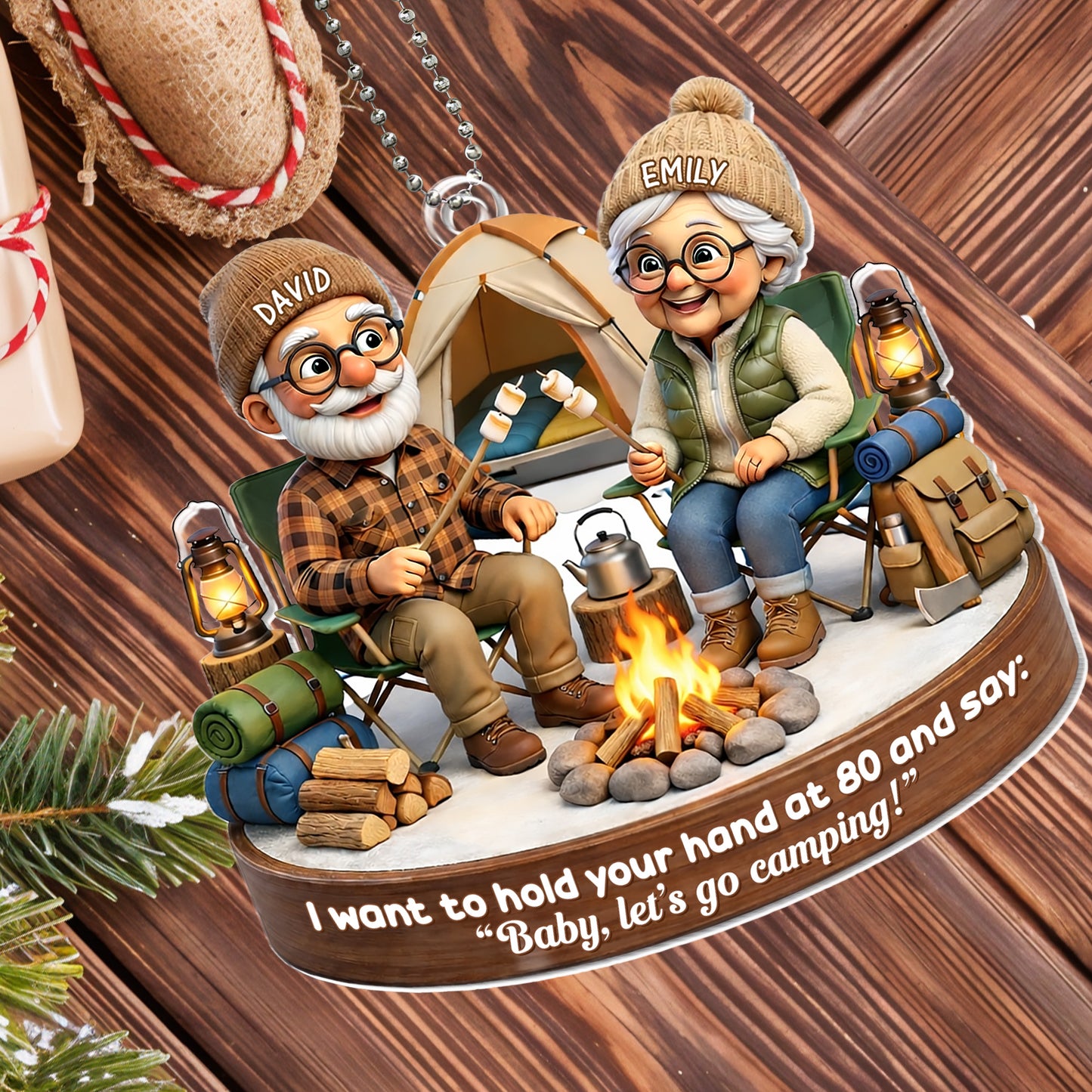 I Want To Hold Your Hand And Say Let's Go Camping