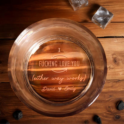 I Effing Love You, Arrow And Heart Design