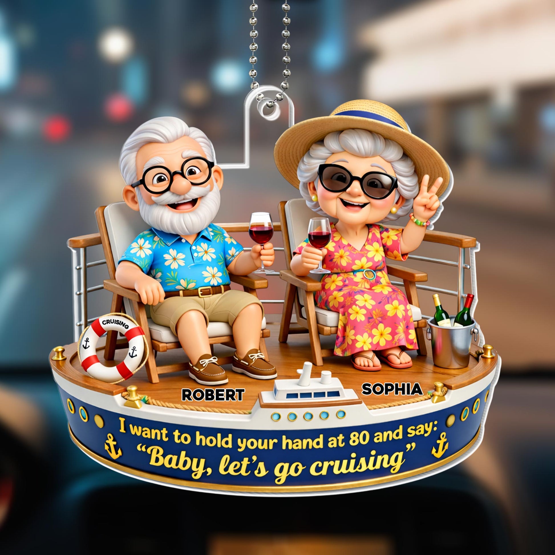 Hold Your Hand At 80 And Say Let's Go Cruising