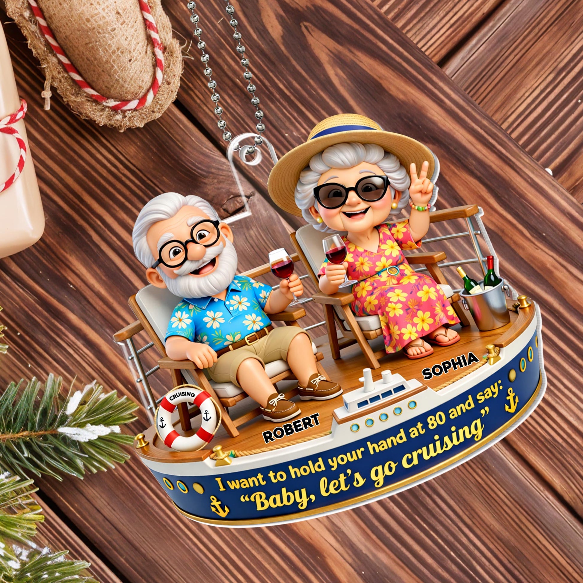 Hold Your Hand At 80 And Say Let's Go Cruising