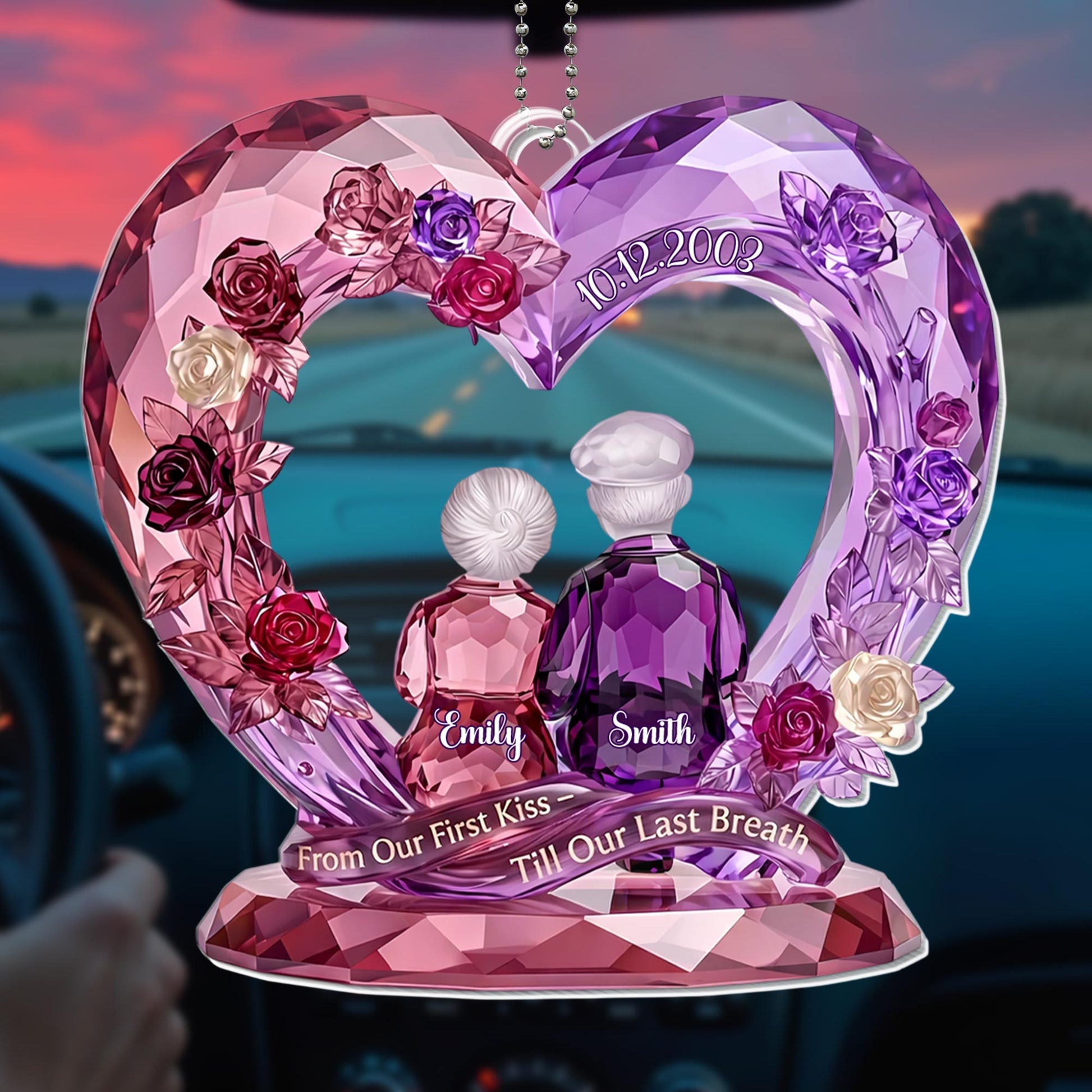 From Our First Kiss, Till Our Last Breath, Heart And Flowers