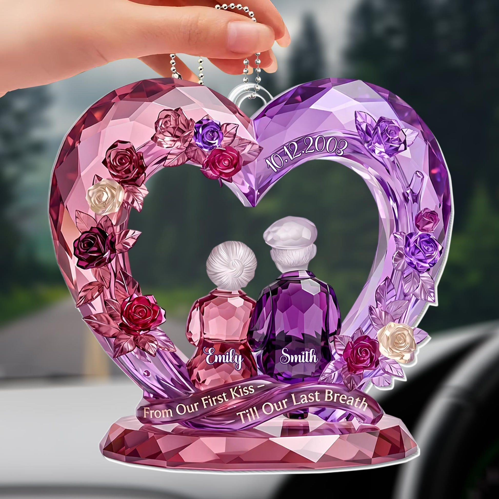 From Our First Kiss, Till Our Last Breath, Heart And Flowers